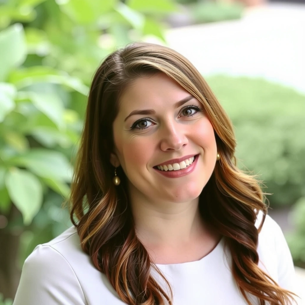 Portrait of Clinical Nutritionist Sarah Green, specializing in holistic health