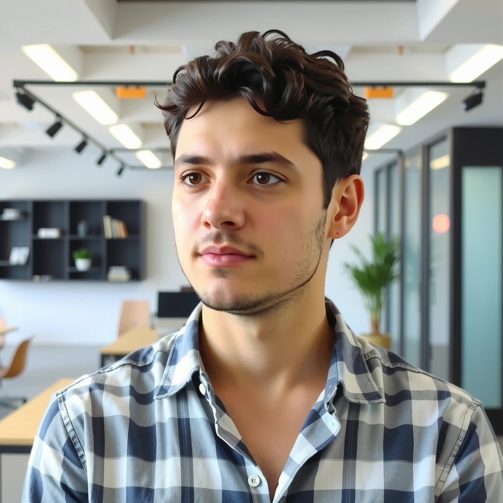 Portrait of Head of Product Michael Brown, an innovator in natural product development